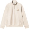 I027014-MOOXX, Carhartt WIP Half Zip American Script Sweat