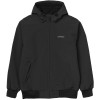 I028436-0D2XX, Carhartt WIP Hooded Sail Jacket Preto