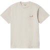 I029956-05XX, Carhartt WIP S/s American Script T-Shirt Bege