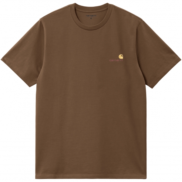 I029956-1ZDXX, Carhartt WIP S/s American Script T-Shirt