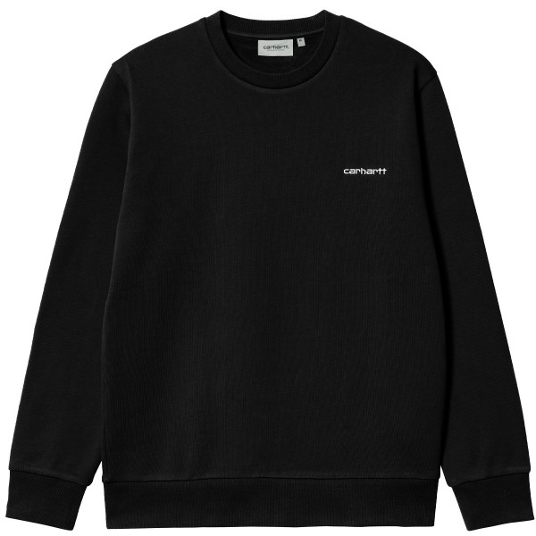 I034496-0D2XX,Carhartt WIP Script Embroidery Sweatshirt