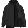 I028436-0D2XX, Carhartt WIP Hooded Sail Jacket Preto