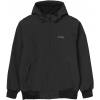 I028436-0D2XX, Carhartt WIP Hooded Sail Jacket Preto