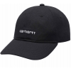 I028876-0D2XX, Carhartt WIP Canvas Script Cap