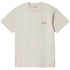 I029956-05XX, Carhartt WIP S/s American Script T-Shirt Bege