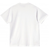 I030435-00AXX, Carhartt WIP S/s Script Embroidery T-Shirt Branco