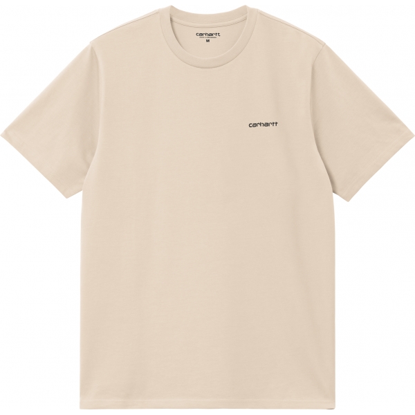 I030435-2NQXX,Carhartt WIP S/s Script Embroidery T-Shirt