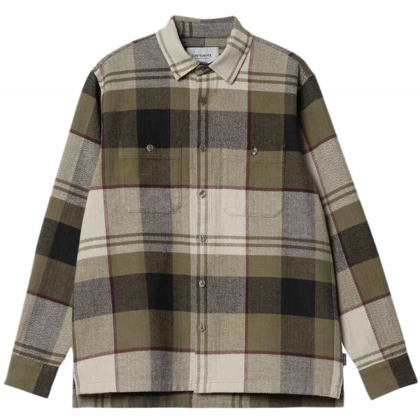 I032268-1PJXX, Carhartt WIP L/s Dellinger Shirt