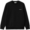 I034496-0D2XX,Carhartt WIP Script Embroidery Sweatshirt