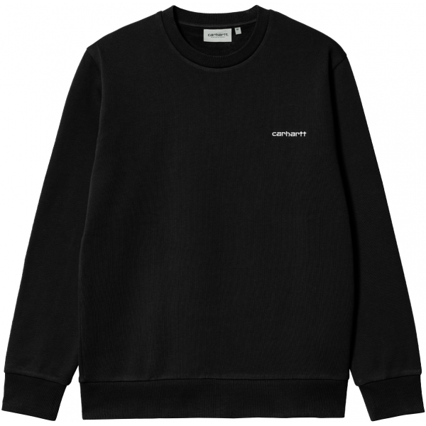 I034496-0D2XX,Carhartt WIP Script Embroidery Sweatshirt