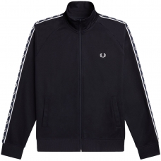 Fred Perry Contrast Tape Track Jacket Azul
