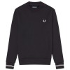 M7535-184, Fred Perry Crew Neck Sweatshirt