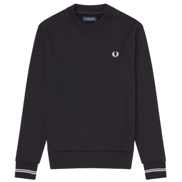 M7535-184, Fred Perry Crew Neck Sweatshirt