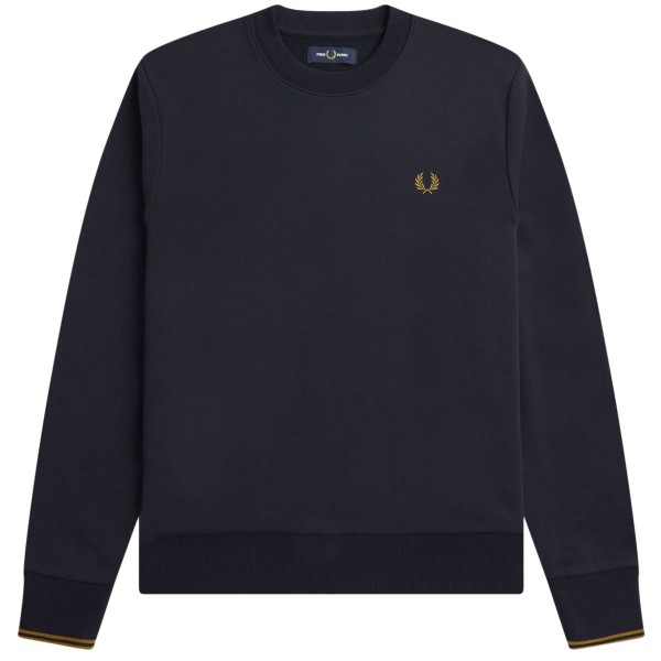 M7535-R63, Fred Perry Crew Neck Sweatshirt