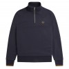 M3574-R63, Fred Perry Half Zip Sweatshirt