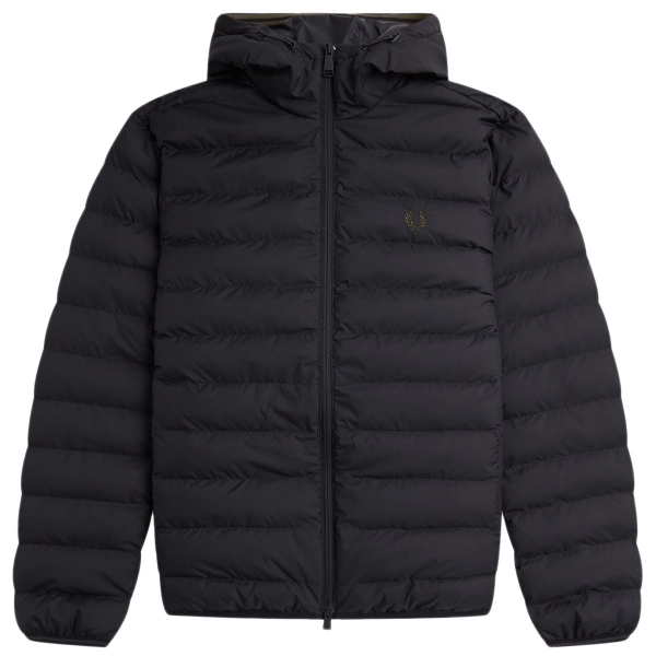 J4565-198, Fred Perry Hooded Insulated Jacket