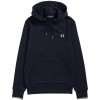 M2643-248, Fred Perry Tipped Hooded Azul