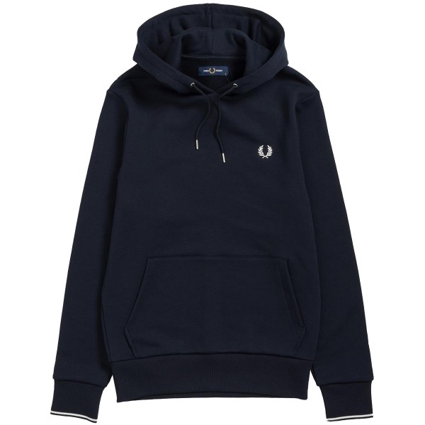 M2643-248, Fred Perry Tipped Hooded Azul
