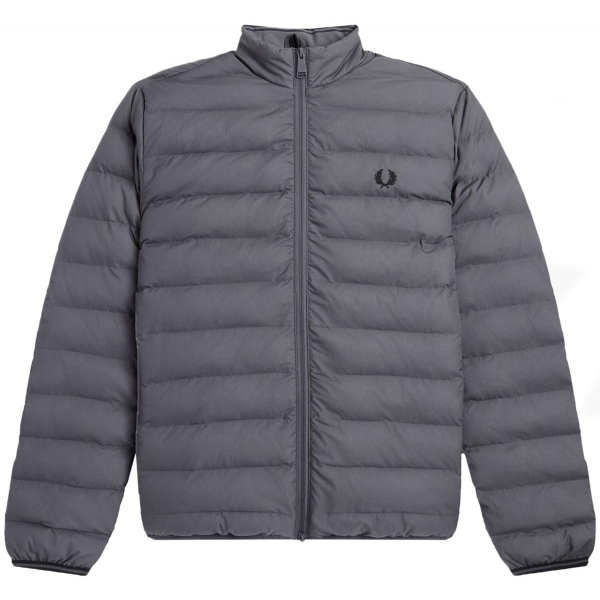 J4564-G85, Fred Perry Insulated Jacket Cinzento