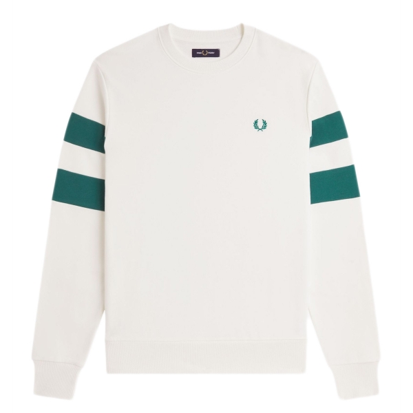 Fred Perry Peached Tipped Sleeve Sweatshi