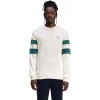 Fred Perry Peached Tipped Sleeve Sweatshi