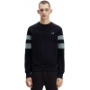 Fred Perry Peached Tipped Sleeve Sweatshi