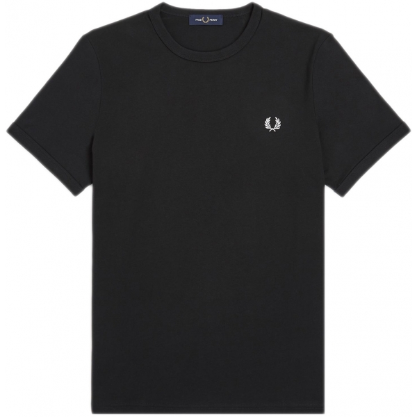 M3519-102, RingerT-Shirt Preto