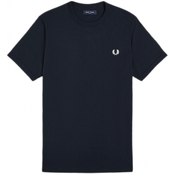 M3519-608, Ringer T-Shirt Azul