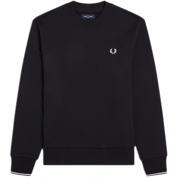 M7535-184, Fred Perry Crew Neck Sweatshirt