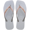 4148102-3498, Havaianas Square Glitter Cinzento