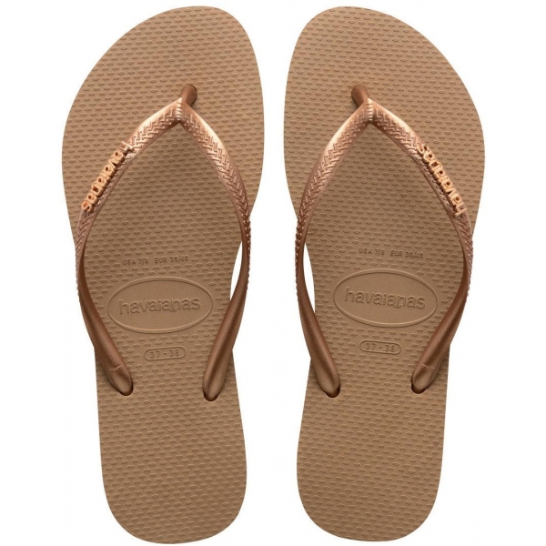 4119875-3581,Havaianas Slim Logo Metallic