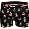John Frank Digital Printed Boxer Christmas Pug