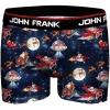 John Frank Digital Printed Boxer Christmas Santa Space