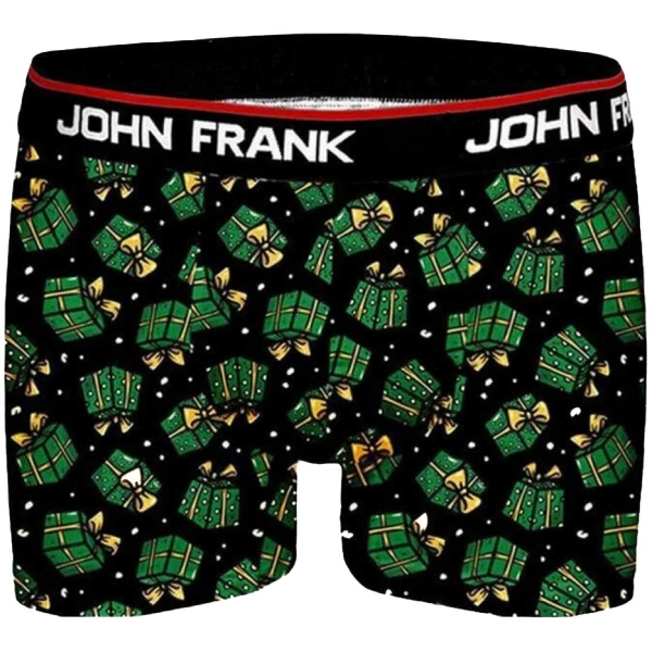 JFBD14-CH-GIFT BOX, Digital Printed Boxer Christmas Gift Box Preto