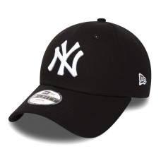 10879076, Kids New York Yankees Black/optic White Preto