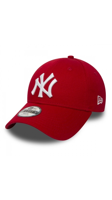 New Era Kids New York Yankees Scarlet/optic White