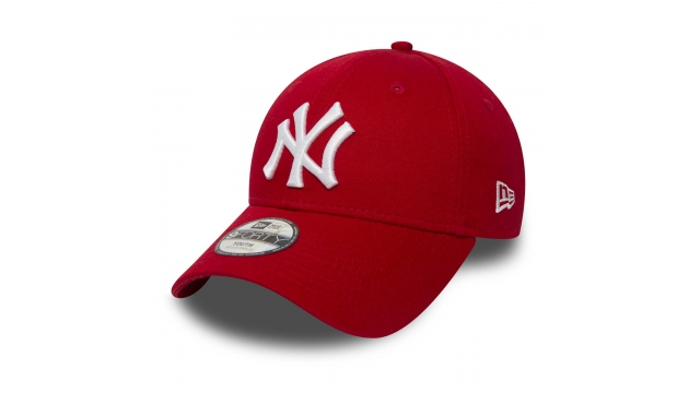 New Era Kids New York Yankees Scarlet/optic White
