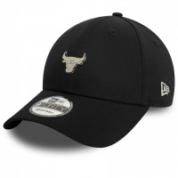 New Era Chicago Bulls Metallic Pin Black 9forty