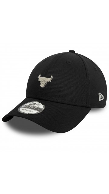 New Era Chicago Bulls Metallic Pin Black 9forty