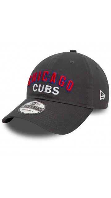 New Era Chicago Cubs Mlb Wordmark Dark Grey 9twenty