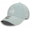 60565484, New Era La Dodgers Womens Diamante Denim Light Blue 9forty Adjustable