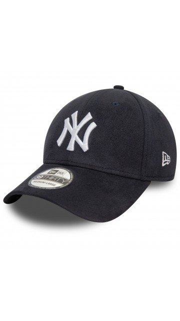 New Era New York Yankees Faux Suede Navy 39thirty Stretch Fit