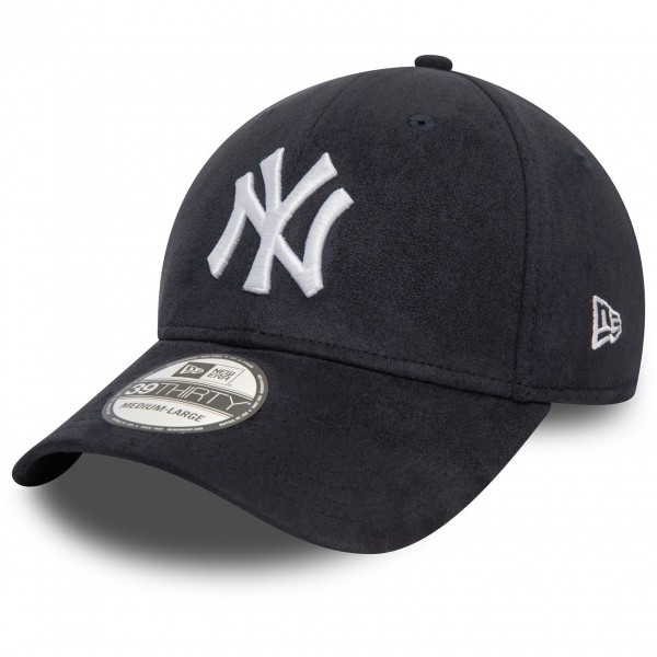 60565376, New Era New York Yankees Faux Suede Navy 39thirty Stretch Fit