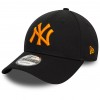 60565102, New Era New York Yankees League Essential Black and Orange 9forty