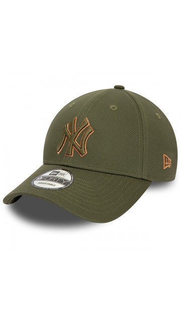 New Era New York Yankees Metallic Outline 9forty