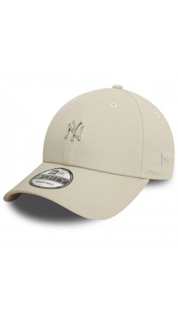 New Era New York Yankees Metallic Pin Light Beige 9forty