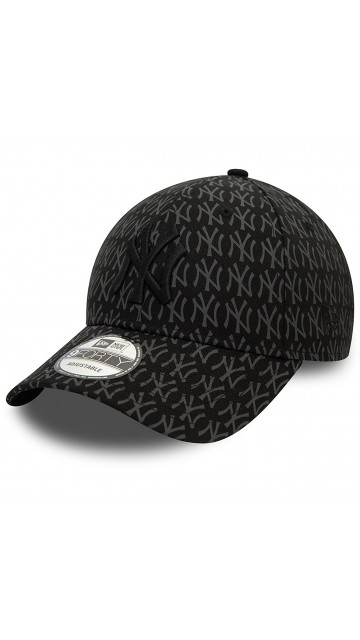 New Era New York Yankees Team Monogram Black 9forty