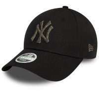 New Era New York Yankees Womens Leopard Black 9forty