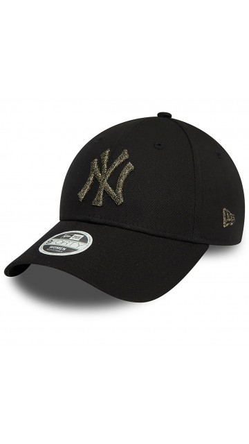 New Era New York Yankees Womens Leopard Black 9forty