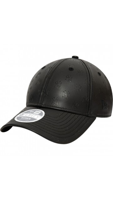 New Era New York Yankees Womens Pu Monogram Black 9forty